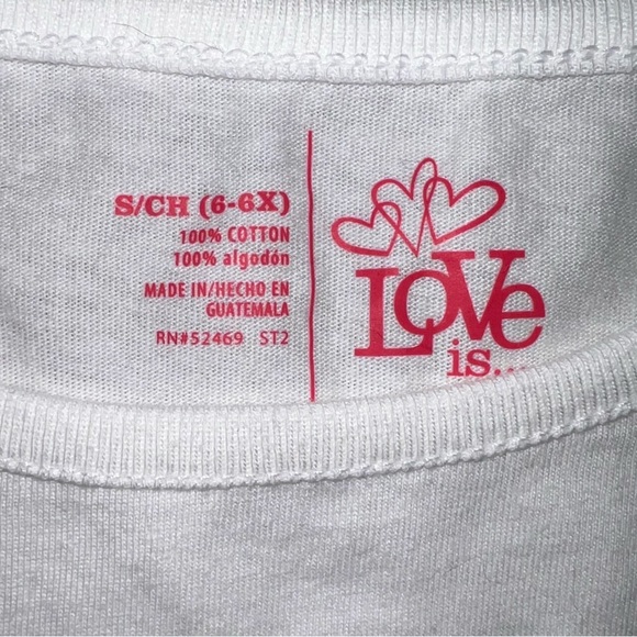 Nwot Girl’s message Tee fun summer 🌞 wear - Picture 2 of 2